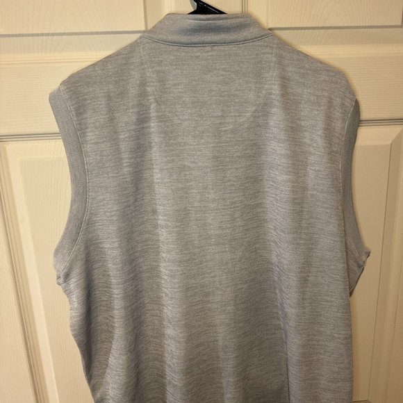 Pebble Beach Performance Full Zip Vest Mens XL Worn Once Excellent Condition - Picture 5 of 5